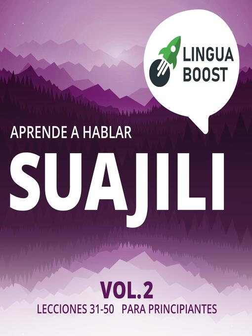 Cover image for Aprende a hablar suajili Volume 2